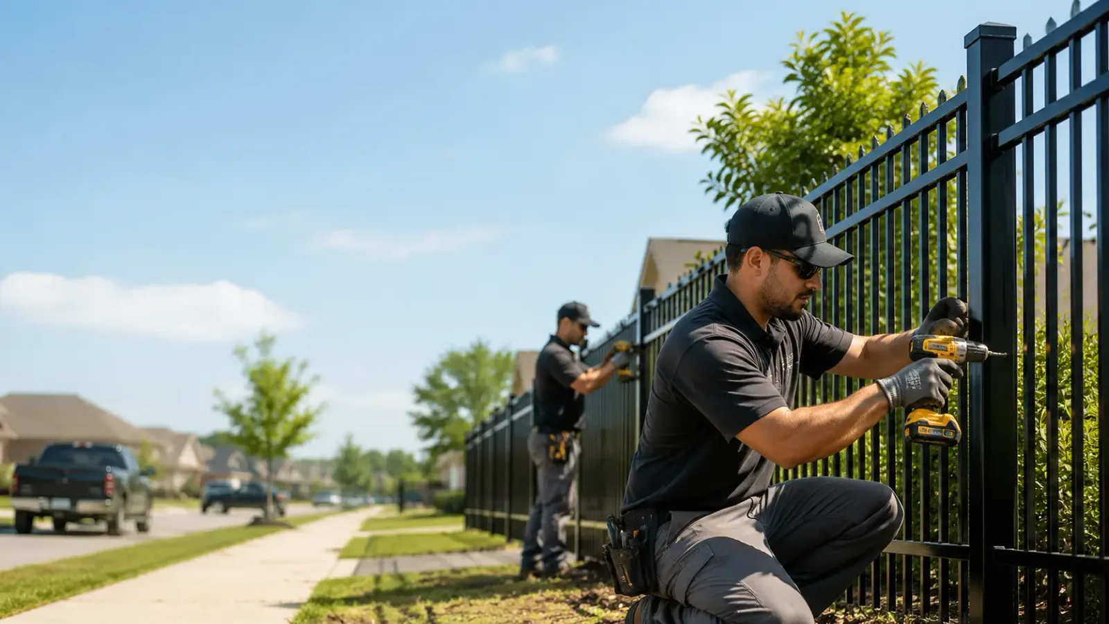 Metal Fence Installation in Spring Glen, PA